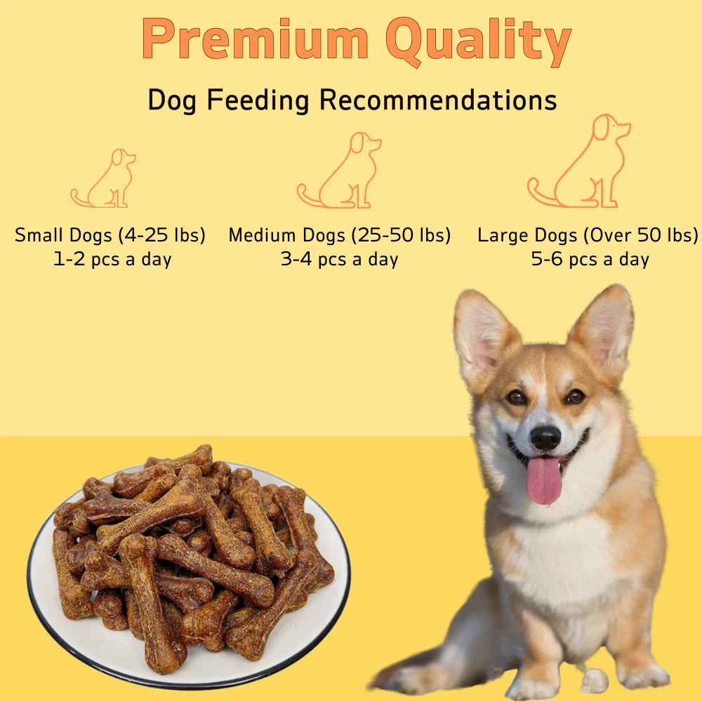 7.05oz/14.11oz(200g/400g) Beef Flavor Molar Bone, All Natural Ingredients, Natural Dog Treats, Healthy, Easily Digestible