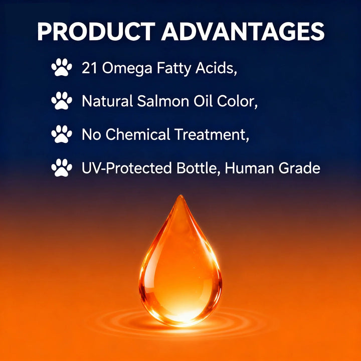 Superfood Omega-3 Cream – 500ml 200ml 50ml Pet Salmon Oil for Skin & Coat Care, Anti-Itch Relief, Joint Comfort, and Heart Supp